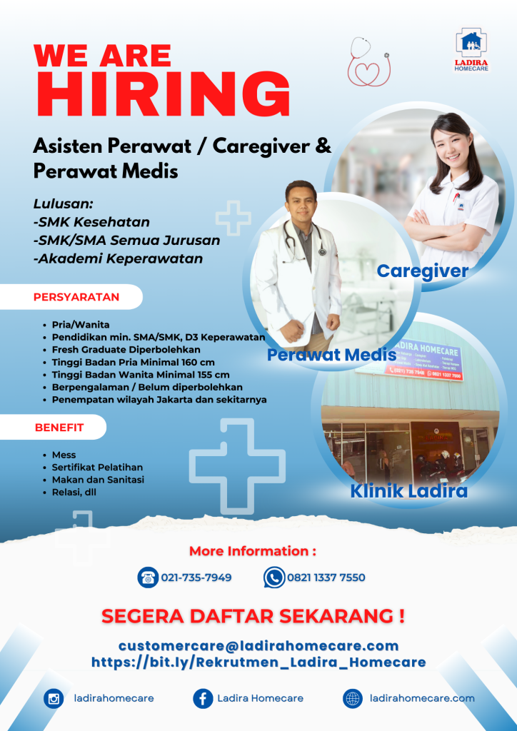 loker caregiver/perawat lansia